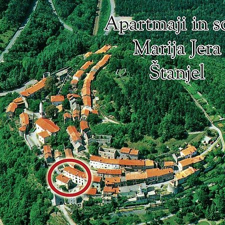 Apartmaji In Sobe Marija Jera Štanjel المظهر الخارجي الصورة